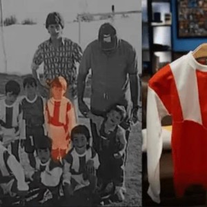 华体会体育-TyC：梅西5岁时身穿的球衣将拍卖，预计成交价将达数百万美元